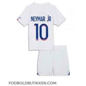 Paris Saint-Germain Neymar Jr #10 Tredjetrøje Børn 2022-23 Kortærmet (+ Korte bukser)